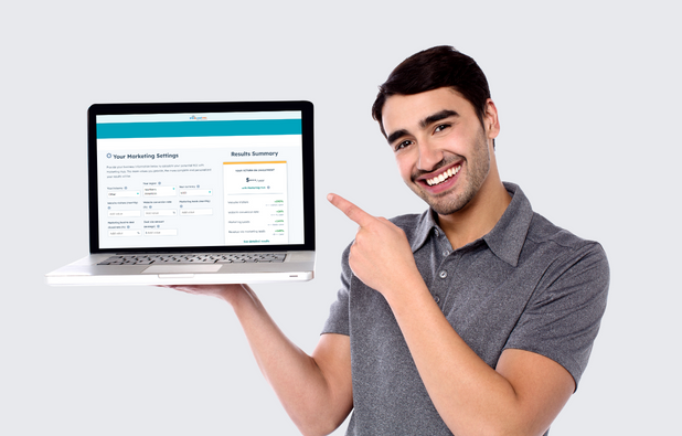Marketing Originated Customer Percentage Calculator