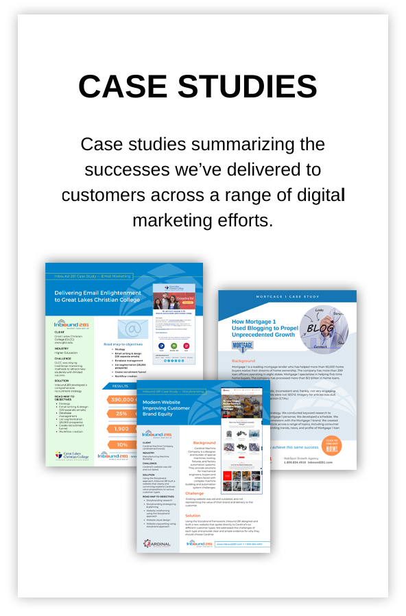 Inbound 281 Case Studies
