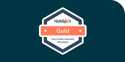HubSpot Gold Solutions Partner Card