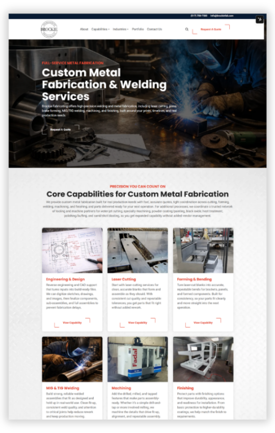 Brockie Website Example V5